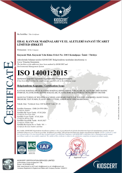 TS EN 12814-2 Test Report